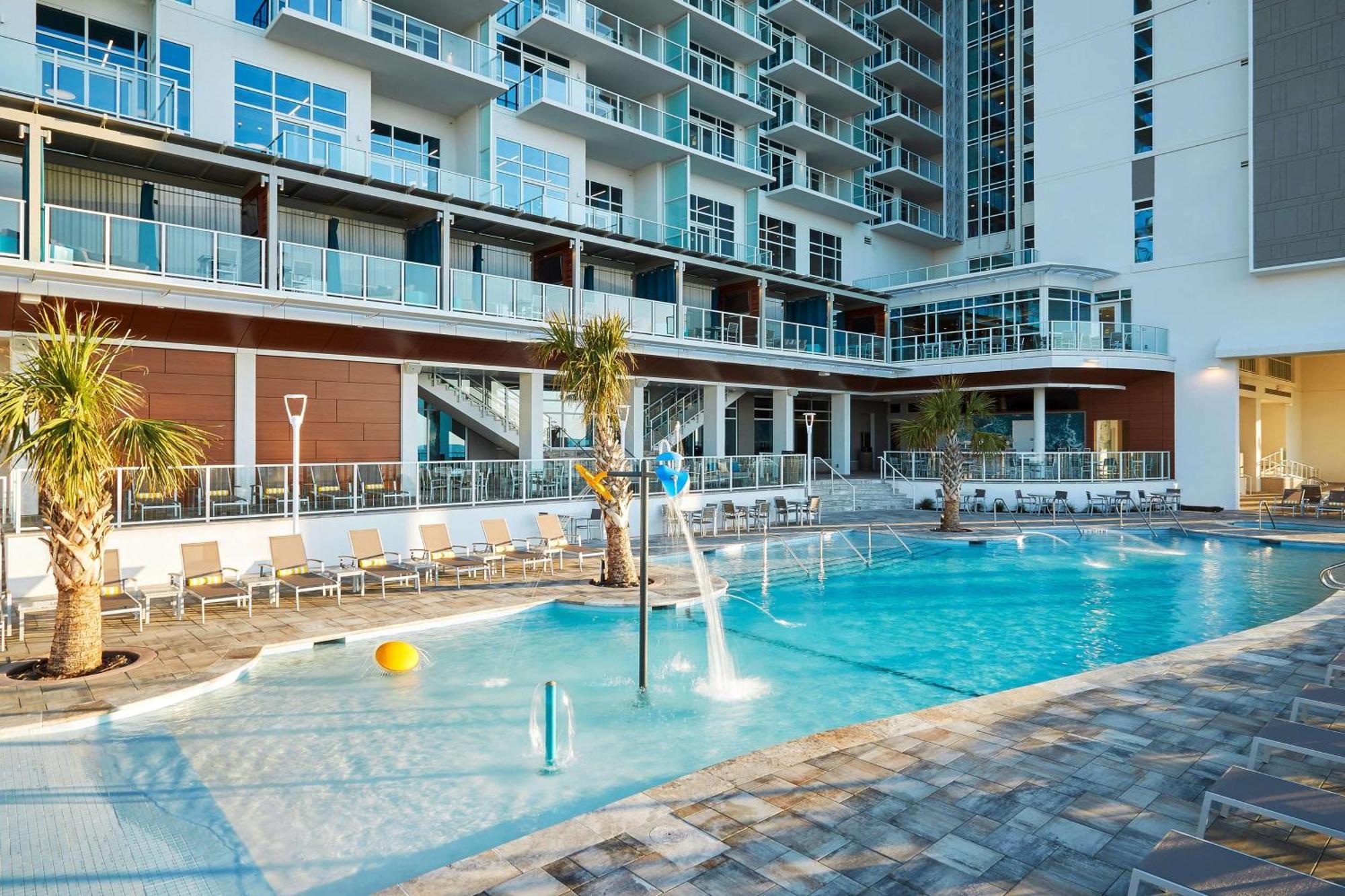 Hilton Grand Vacations Club Ocean Enclave Myrtle Beach Bagian luar foto